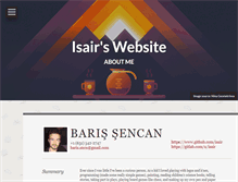 Tablet Screenshot of barissencan.com